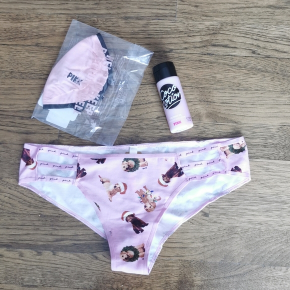 NWT Victoria's Secret Pink Christmas Gift Set L